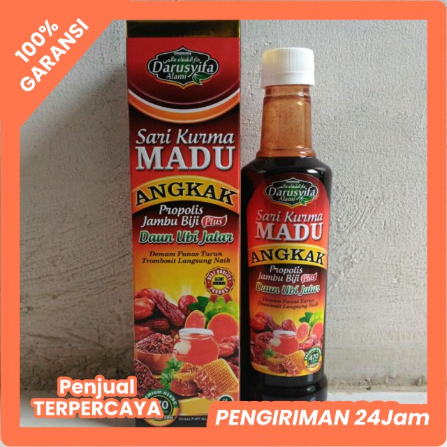 ¶WV¤ Sari kurma angkak propolis jambu biji - Sari kurma angkak darusyifa - Sari kurma angkak dbd