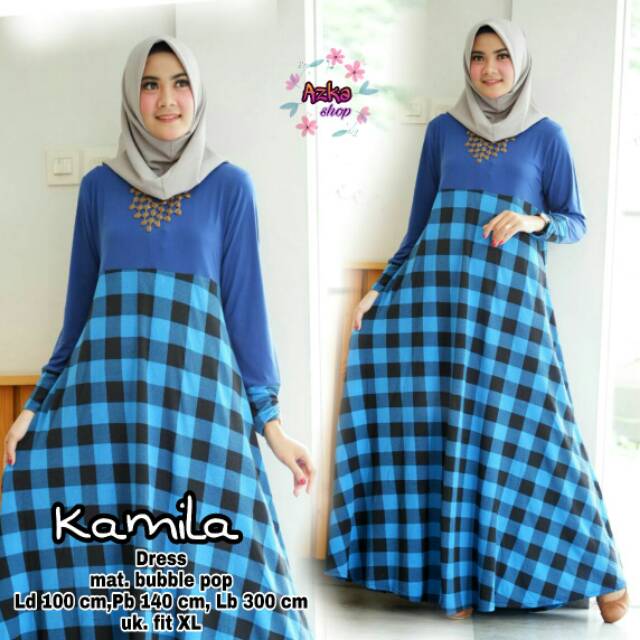Dress gamis Kamila by Azka