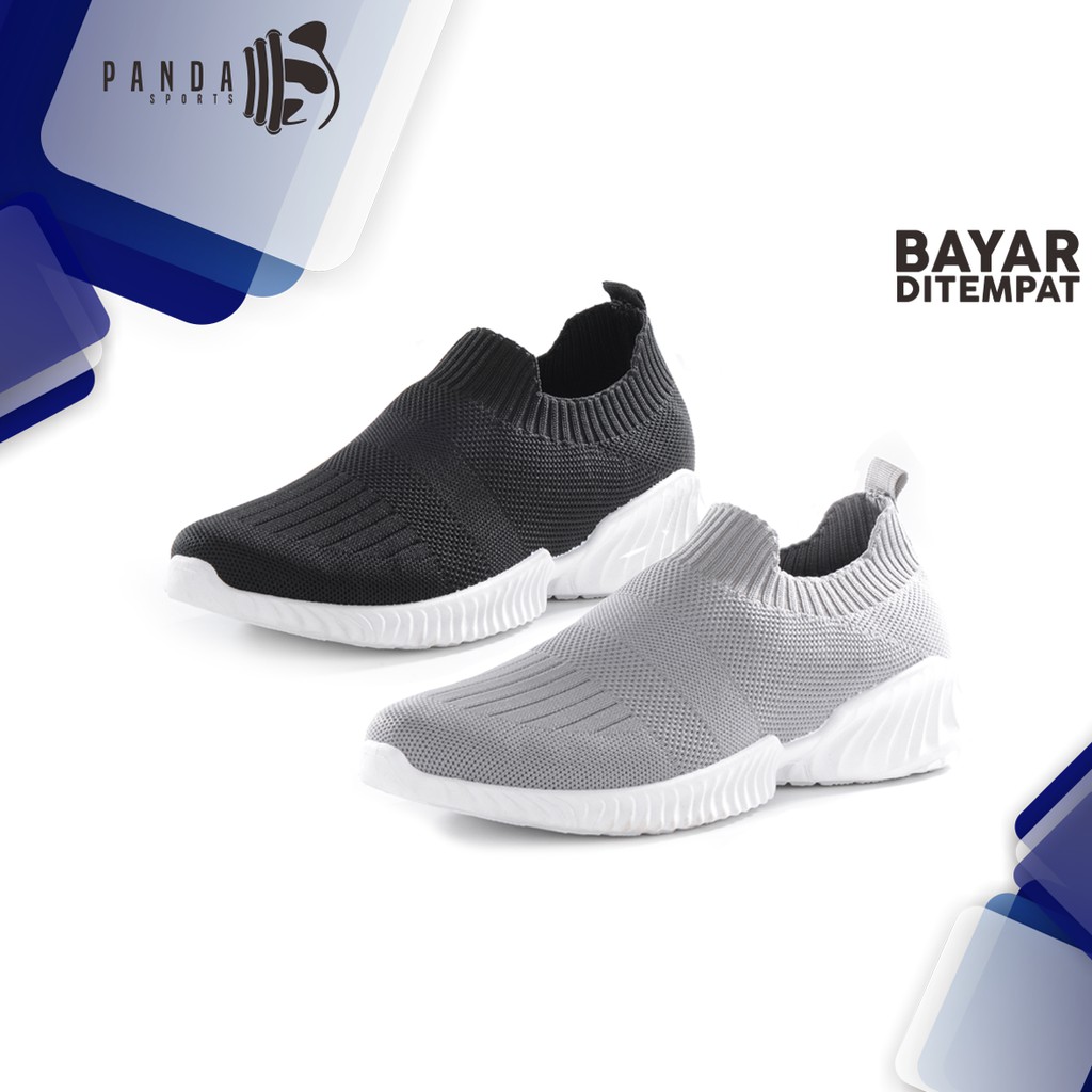  Sepatu  Sport  Slip On Pria  Fashion Sepatu  Santai Tanpa  Tali  