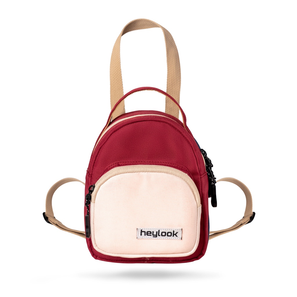 HEYLOOK Official - Tas Ransel MINI NARA Tas Backpack Punggung Cewek Tas Selempang Mini Sling Bag Wan