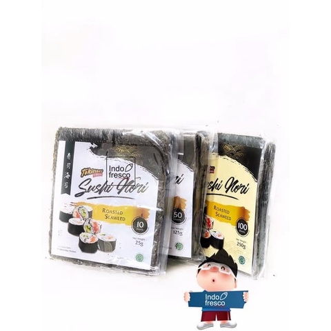 

4eh Tokinori Yaki Sushi Nori- Roasted Seaweed- Rumput Laut 50Pc 60Jhh