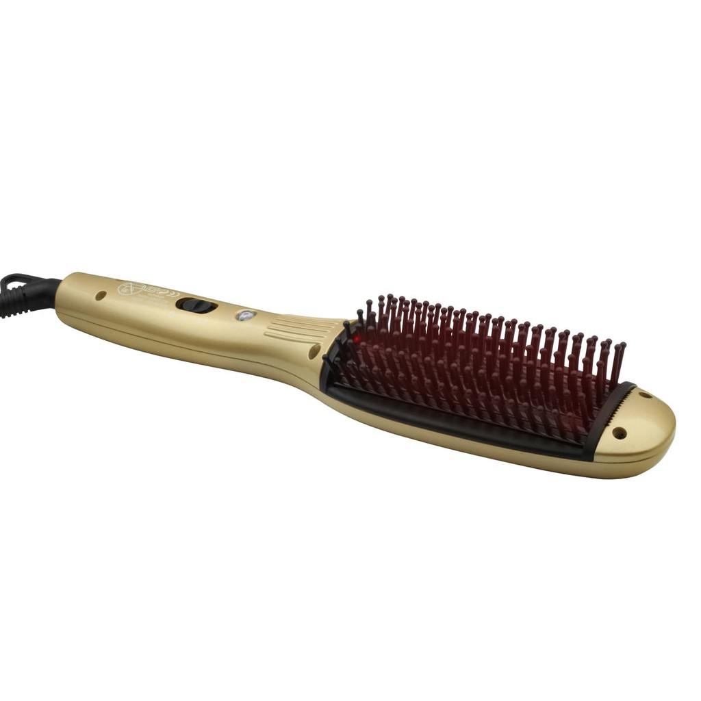 VTS – 8005 Professional Infrared Vibrating Hair Comb – Gold