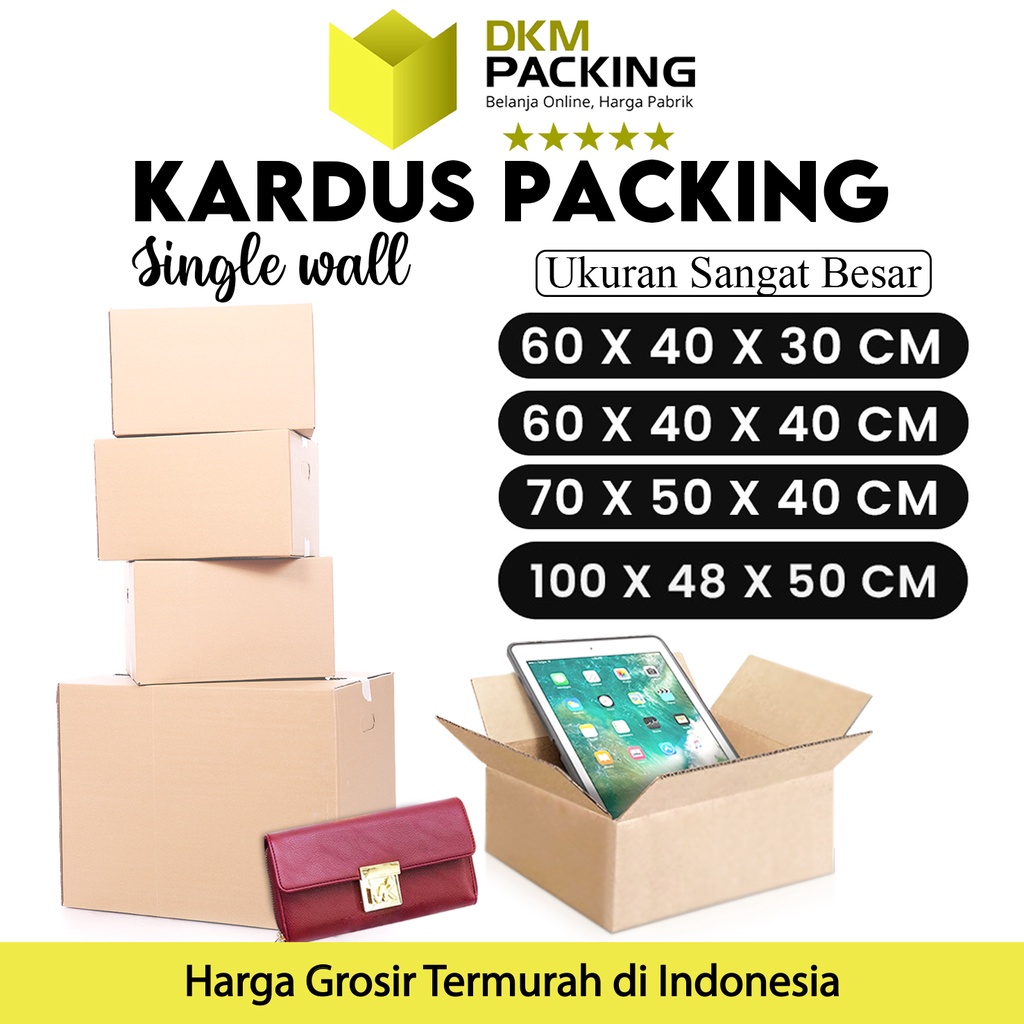 

KARDUS PACKING XTRA LARGE KARTON BOX DUS BESAR KOTAK PACKAGING TEBAL TERMURAH