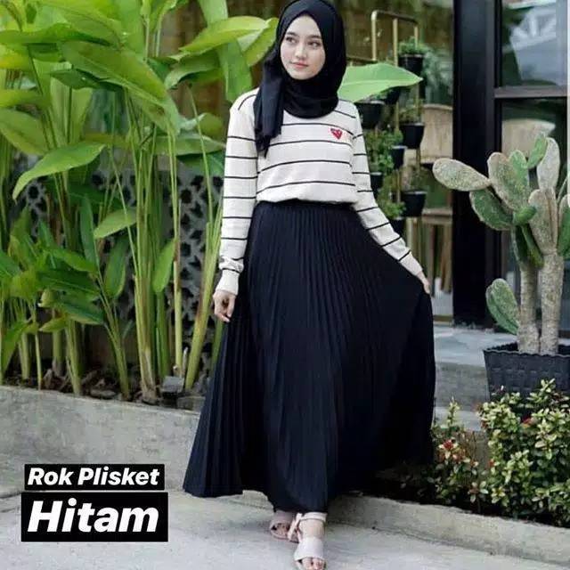 Rok plisket jumbo super