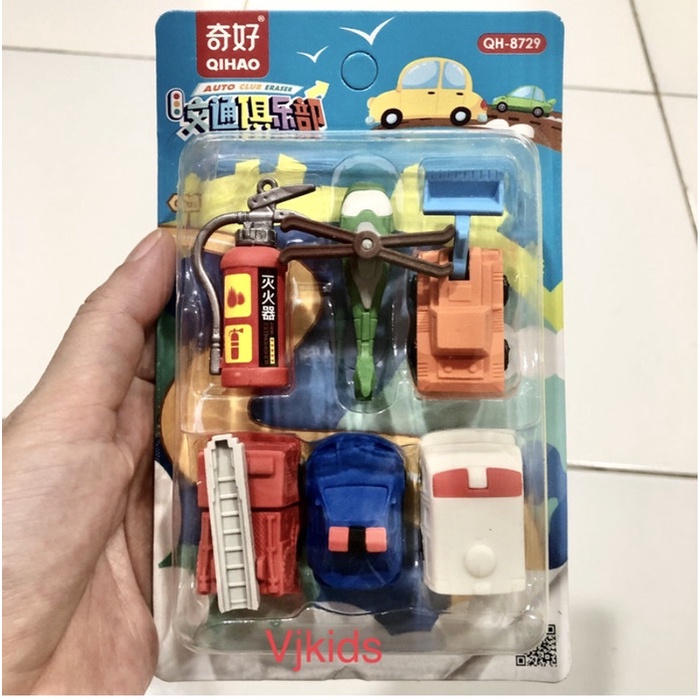 

Jual Eraser, Penghapus 3D Karakter Transportasi Dapat Digunakan Utk Bermain Promo