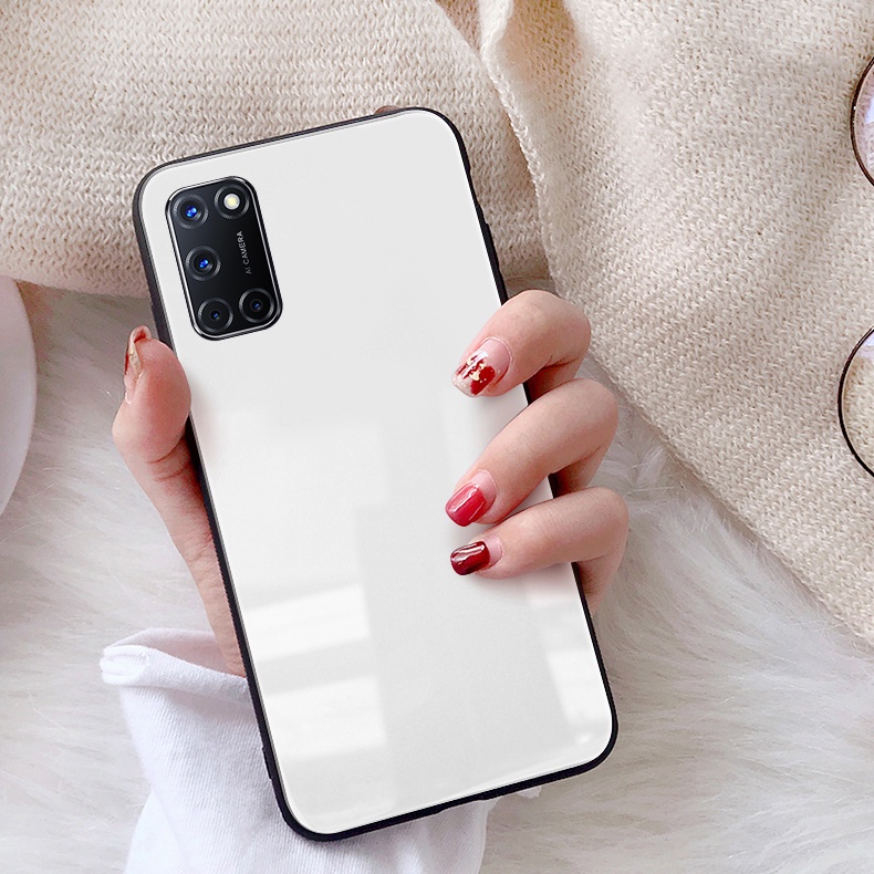 Oppo A74 5G Case Tempered Glass Hp CAMERA PROTECTION Case Casing Hp Oppo A74 5G