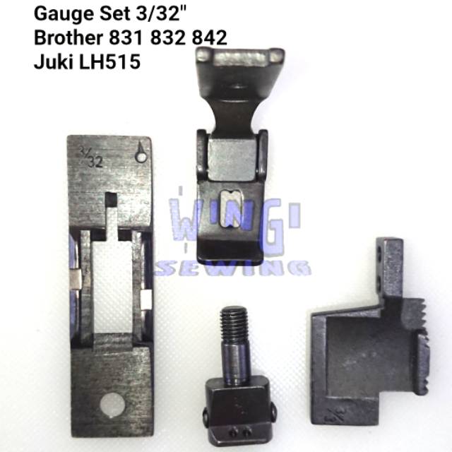 Gauge Set Getset Mesin Jarum 2 Manual 3/32 in