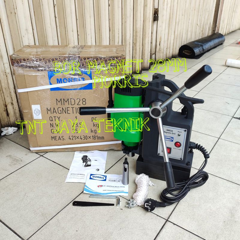 MESIN BOR MAGNET 28 MM MORRIS MMD 28 / BOR MAGNET MORRIS 28MM