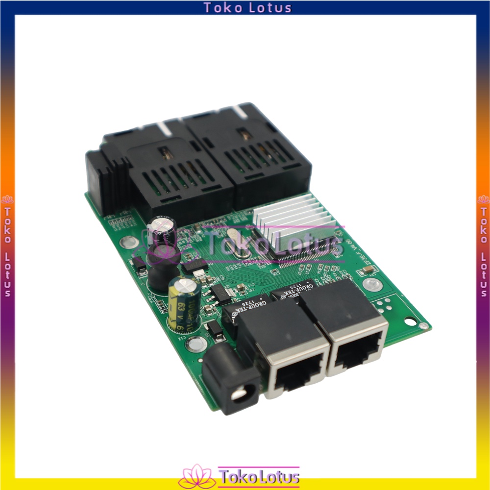 BISA COD - MEDIA CONVERTER 2 FIBER 2 ETHERNET CM2F2E - 2F2E-PCB+Adaptor Atau PCS SAJA