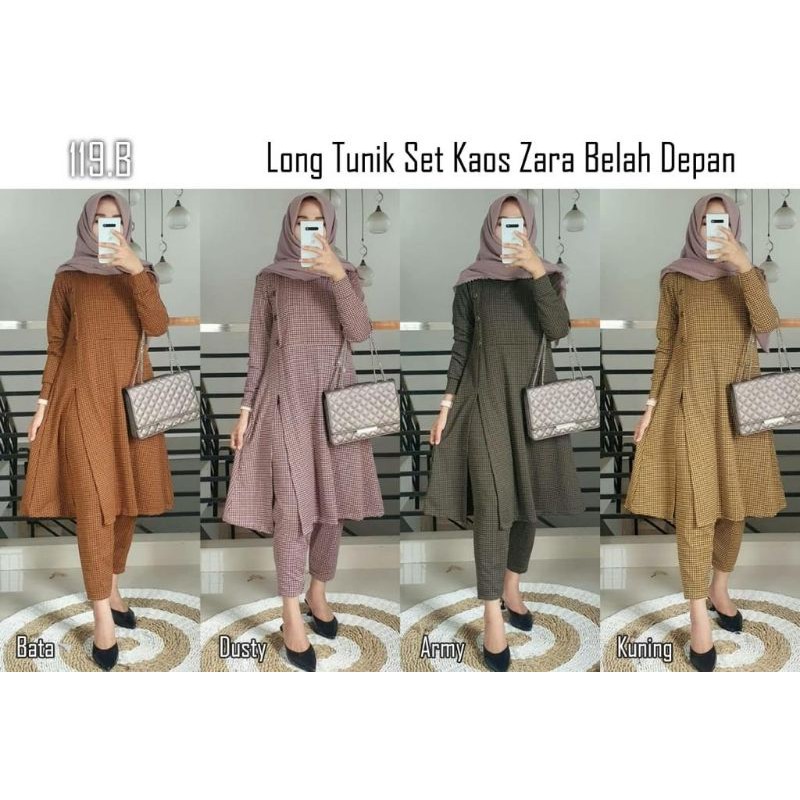 [COD] TERMURAH DAN TERBARU /Baju Wanita/Baju setelan long tunik/baju tunik Rajut import/