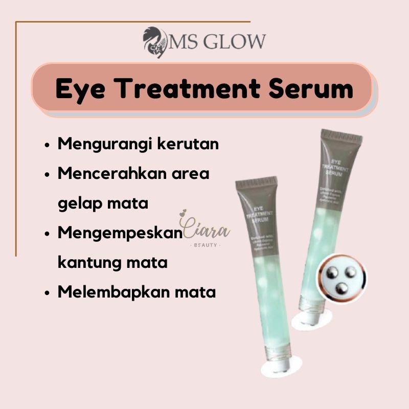 Jual MS GLOW Eye Treatment Serum / Serum mata untuk mata panda