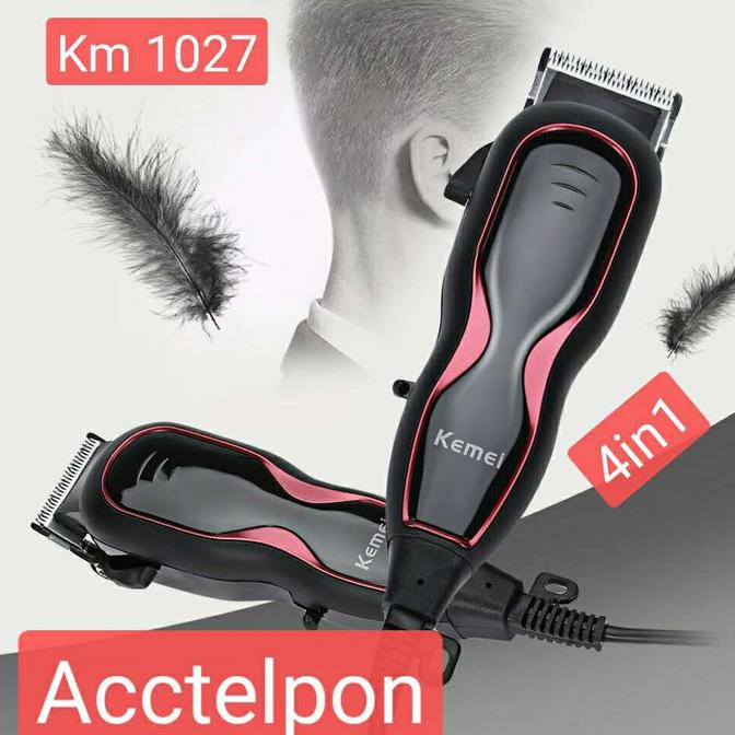 Mesin Alat Cukur Rambut Kemei Km-1027 Electrik Hair Clipper