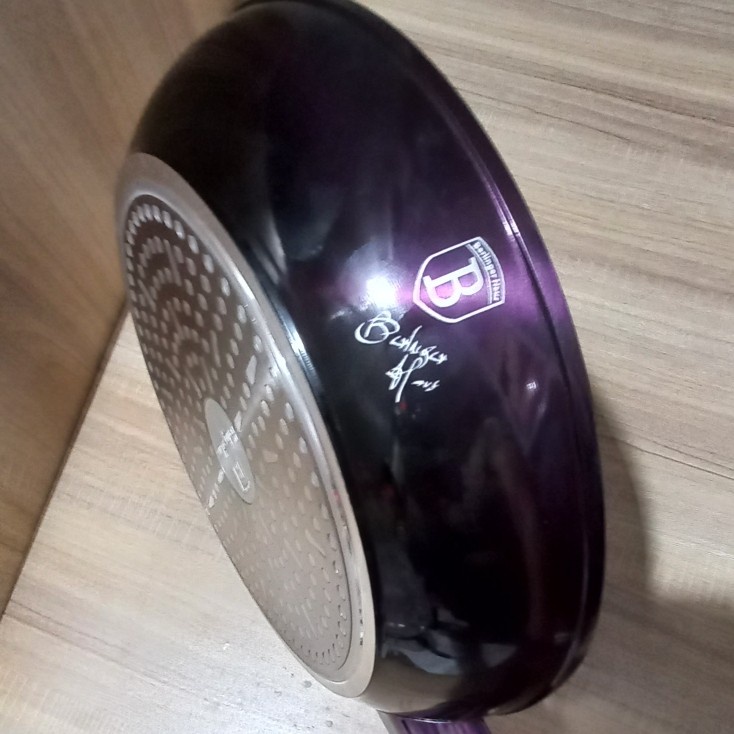 Berlinger Haus Fry Pan Panci Wajan Penggorengan 24Cm Purple Eclipse