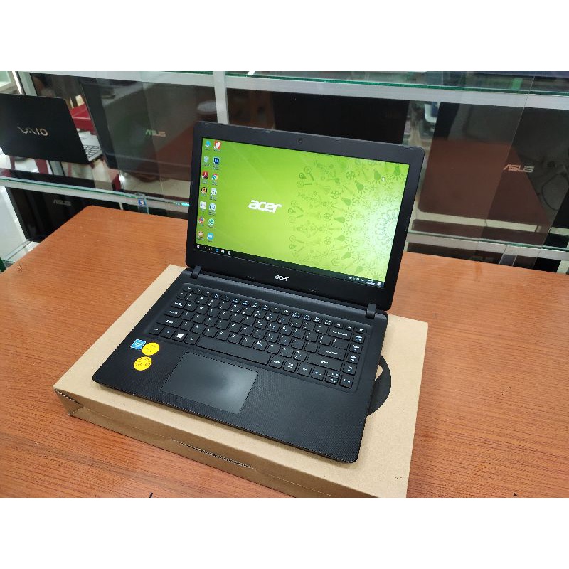 Laptop Second Acer Aspire ES1-432 HARDISK 500GB gress windows 10 terbaru WFH KANTOR KERJA KULIAH DARING