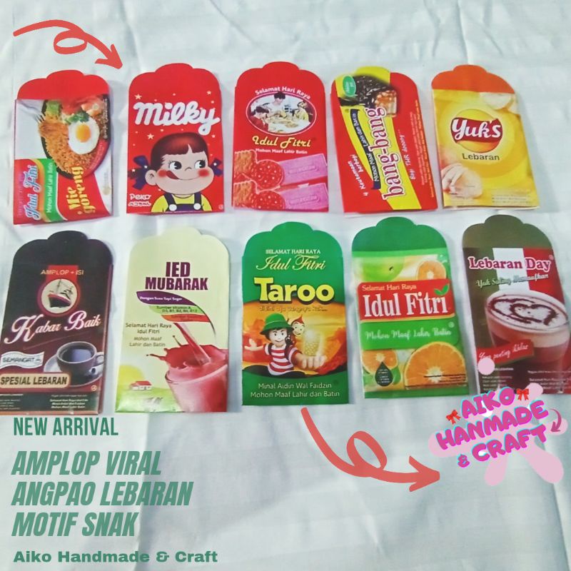

Amplop Angpao Lebaran Motif Snak Viral