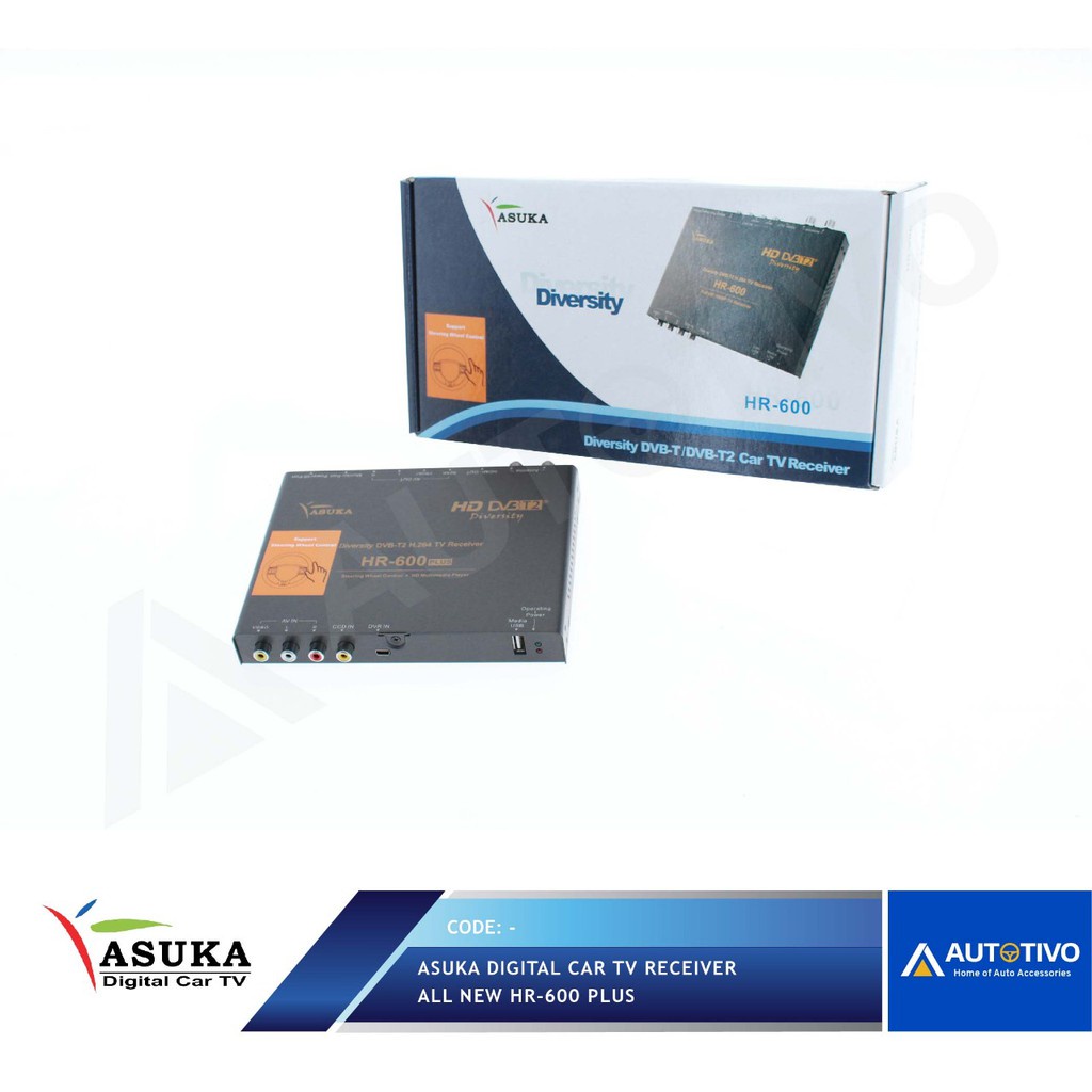 Tuner TV Mobil Digital Car TV Receiver HR-600 ASUKA