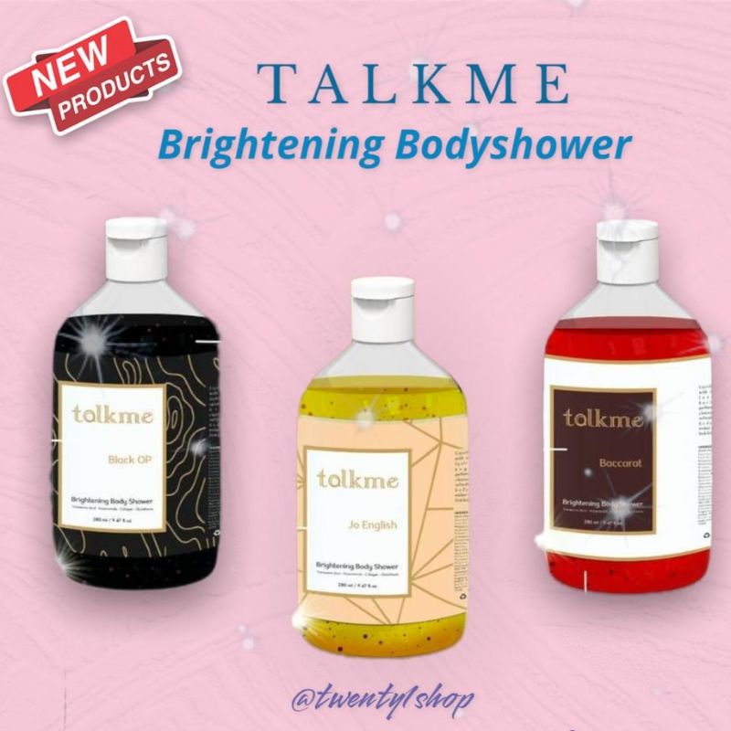 Body Wash Talkme Body Shower Talkme Sabun Mandi Viral 280 ml