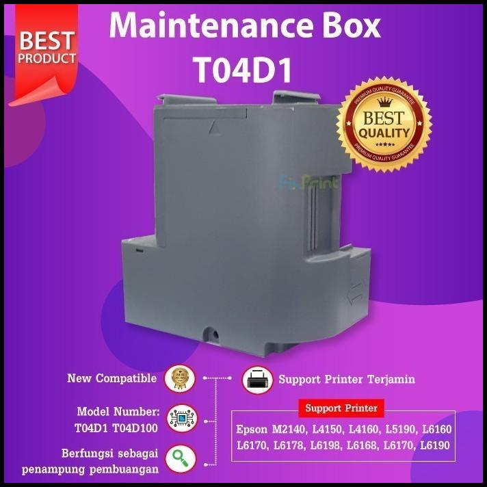 Maintenance Box Epson L6160 L6170 L6190 Pembuangan Tinta Waste Inkpad