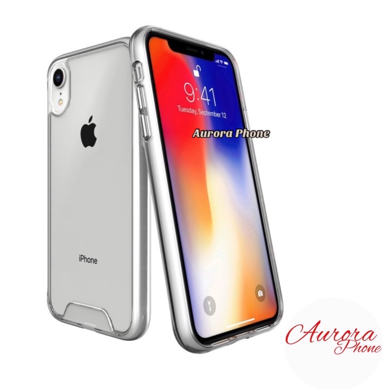Iphone Xr Premium High Quality Military Space Clear Case Transparant HardCase Case Bening