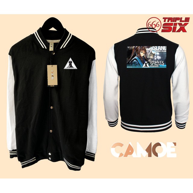 Jaket Varsity Baseball Arknights Amiya Yostar Rhodes island