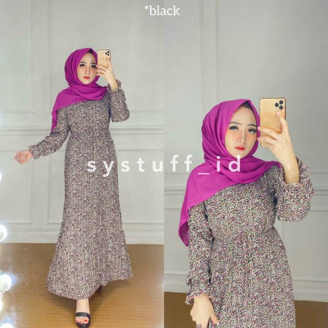 Kumara dress plisket nagisshop