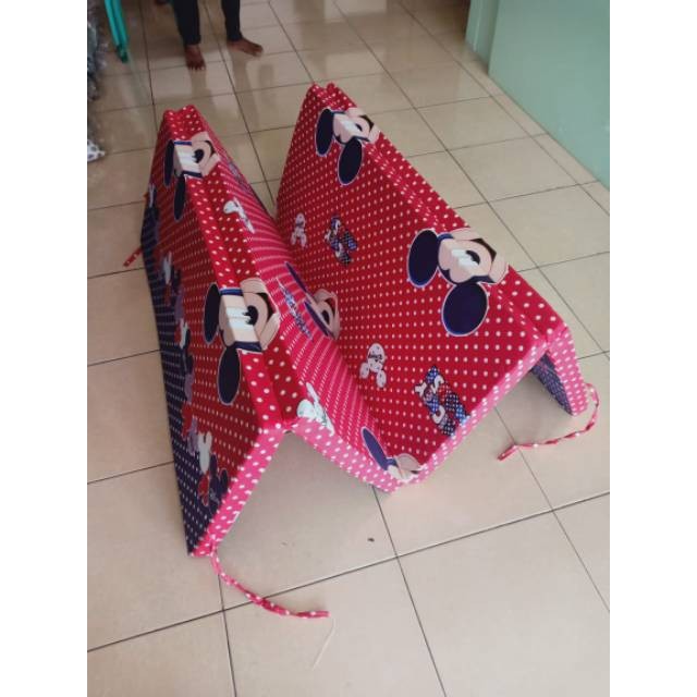 Kasur lipat 4 ukuran 200x120x5 cm