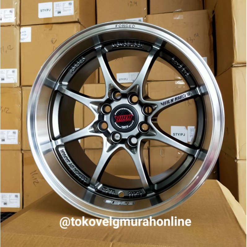 Jual Tvmo Velg Mobil Ring Hole Belang Volk Rays Ce Hyper Black Pcs Shopee Indonesia