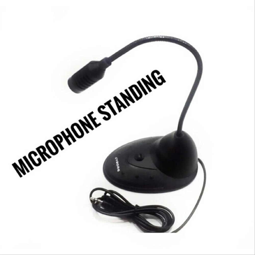 Mic Komputer Pc - Microphone Ktv - Standing Desktop Smule