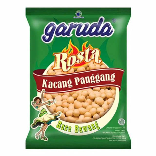 

Garuda rosta kacang panggang rasa bawang 90 gram