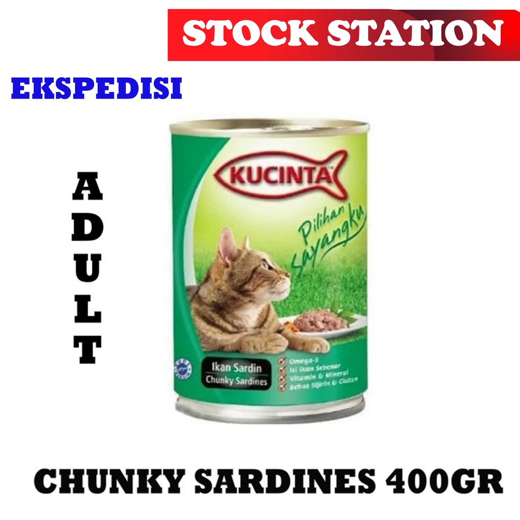 KUCINTA Chunky Sardines 400gr(EKSPEDISI)