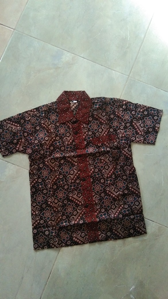 Batik Couple Keluarga Sania Ruffle Ori Ndoro Jowi Dnt Mataram