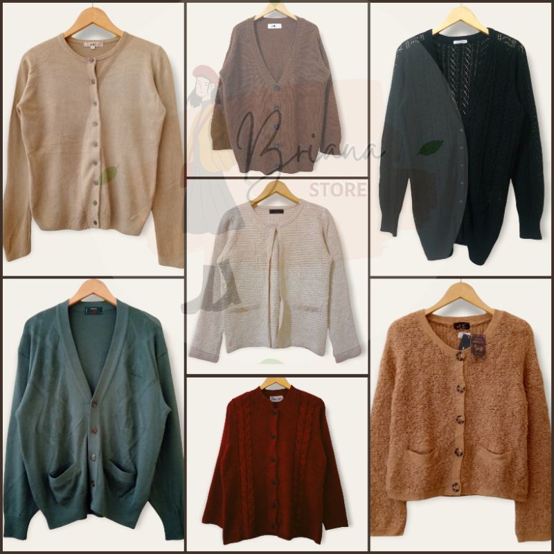 SWEATER | RAJUT | Cardigan | KEPANG | Cable | Thrift | Preloved