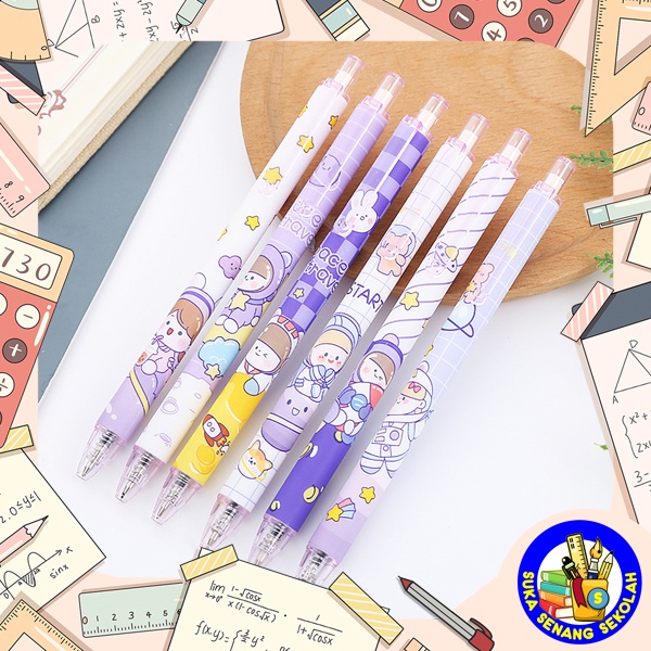 

SELUSIN Pulpen Cetek Space Travel S0214