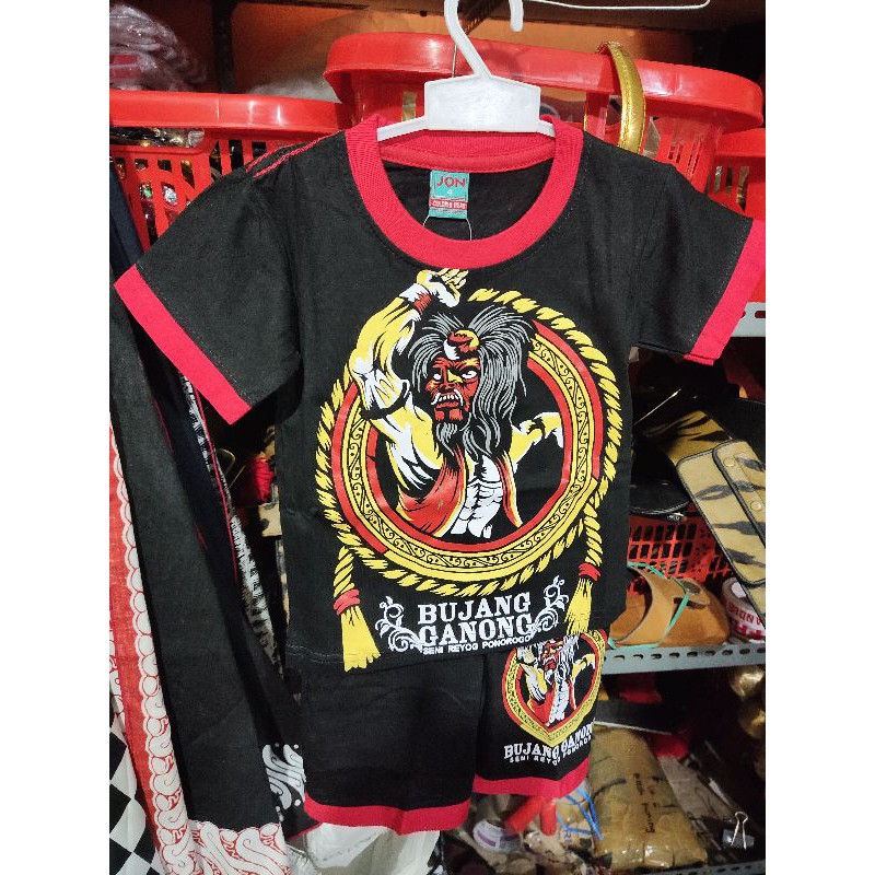 Kaos barongan anak / kaos anak / kaos setelan / kaos jaranan / kaos barong / kaos / barongan / reog