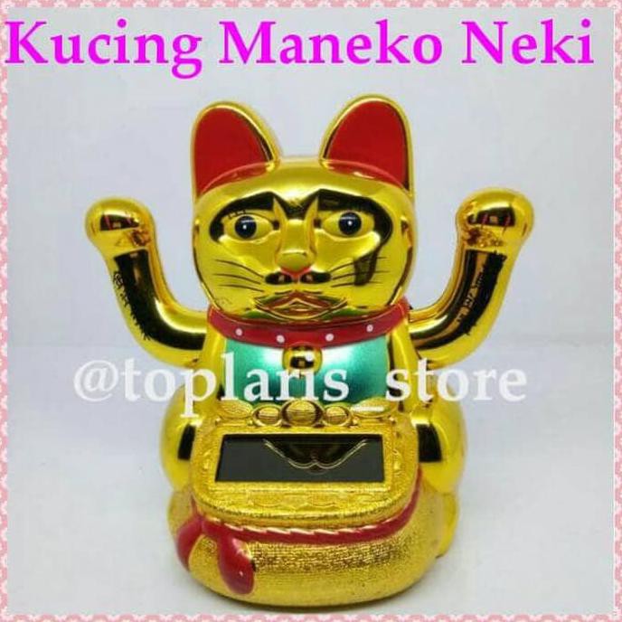 

14.84Ftgrdujh- Kucing Hoki Rejeki Maneko Neki Tangan Bergerak Kasir Kucing -Toko-Boneka.