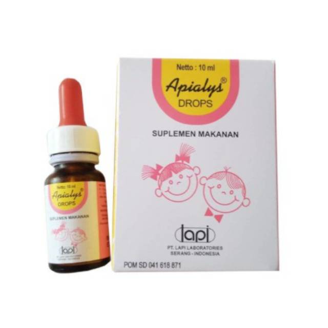 APIALYS DROP 10 ML vitamin  lengkap untuk  bayi  Shopee 