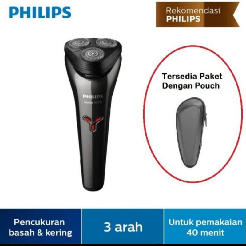 PHILIPS Shaver Electric S1301/02 - S1301 Pencukur Listrik S 1301