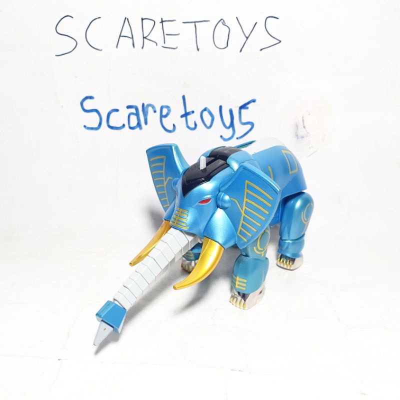 DX Power Rangers wild force gaoranger gao elephant megazord zord