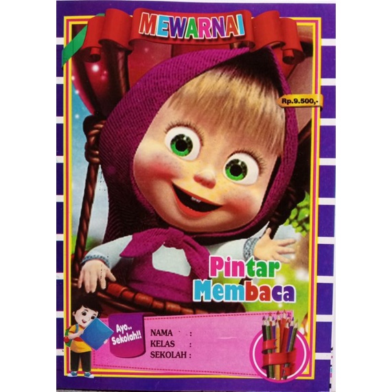 

BUKU MEWARNAI MASHA AND THE BEAR