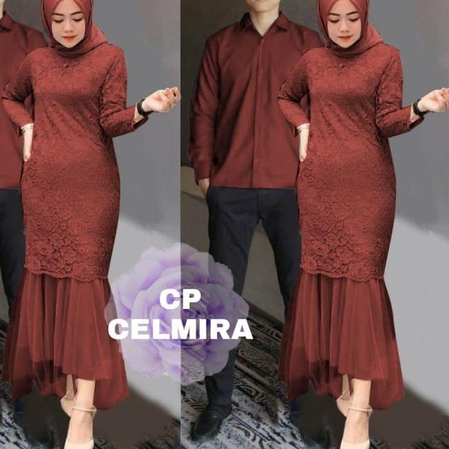 ➷ CP CELMIRA / BAJU PASANGAN MUSLIM/BAJU PASANGAN ACARA ֍