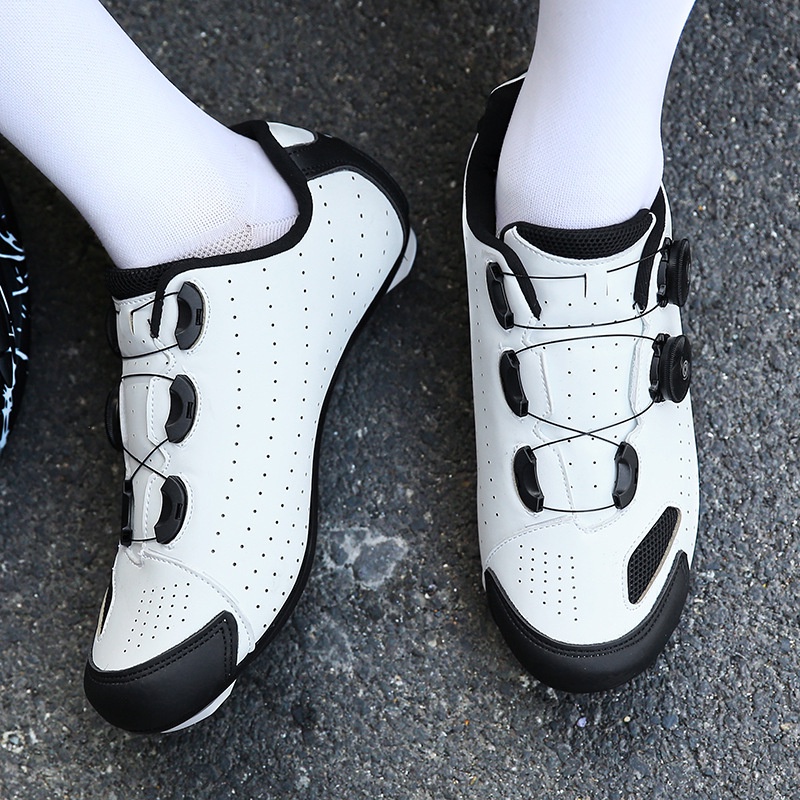 COD Sepatu Sepeda Pria 37 38 39 Roadbike Original Flat Non Cleat Gowes Shoes Profesional Import Keren Outdoor 110