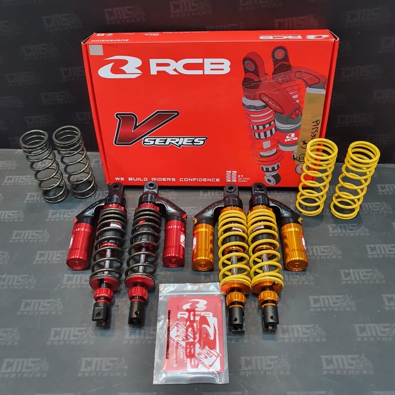 Shockbreaker Sok Tabung Belakang RCB Racing Boy VD Series 330mm Yamaha Nmax