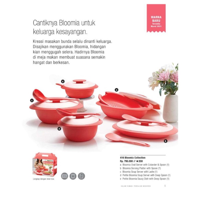 Tupperware Alat Makan 1 Set