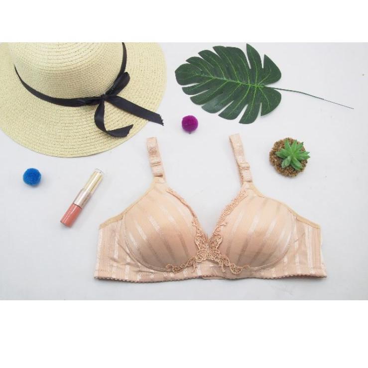 Terbaru.. BH Import 8698 Bra Bagus Model Tanpa kawat Kulitas 3 kait