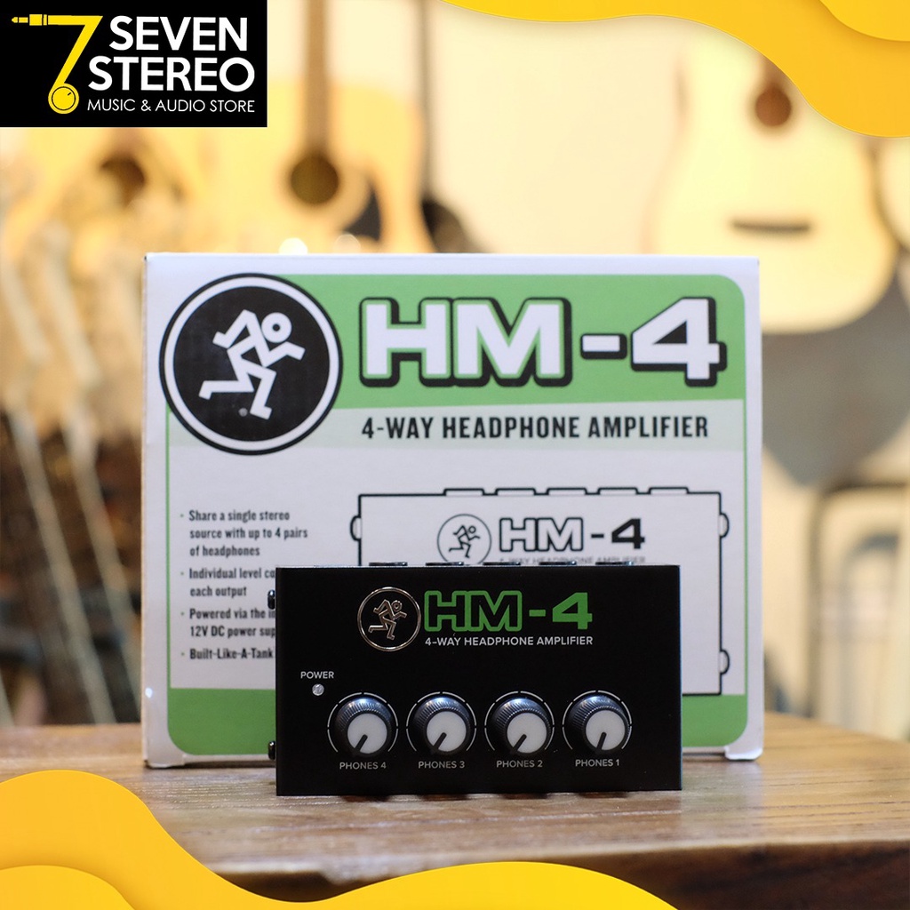 MACKIE HM4 HM 4 hm-4 Mini Headphone amplifier