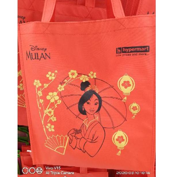 

[PRODUK ED7VA] TAS go green Hypermart DISNEY ZQY