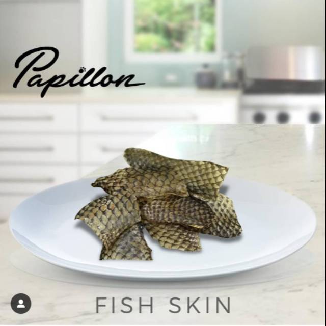 

Fish skin