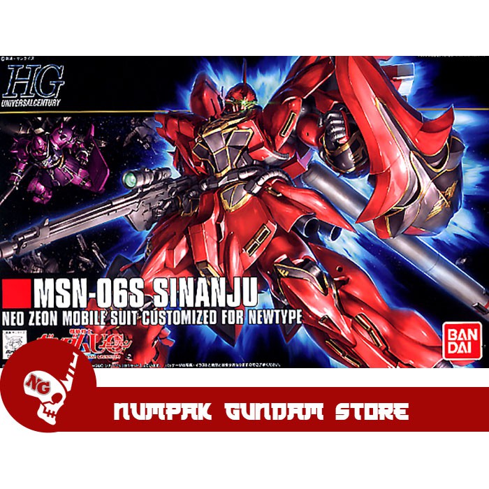 Sinanju HG 1/144 Gundam Bandai