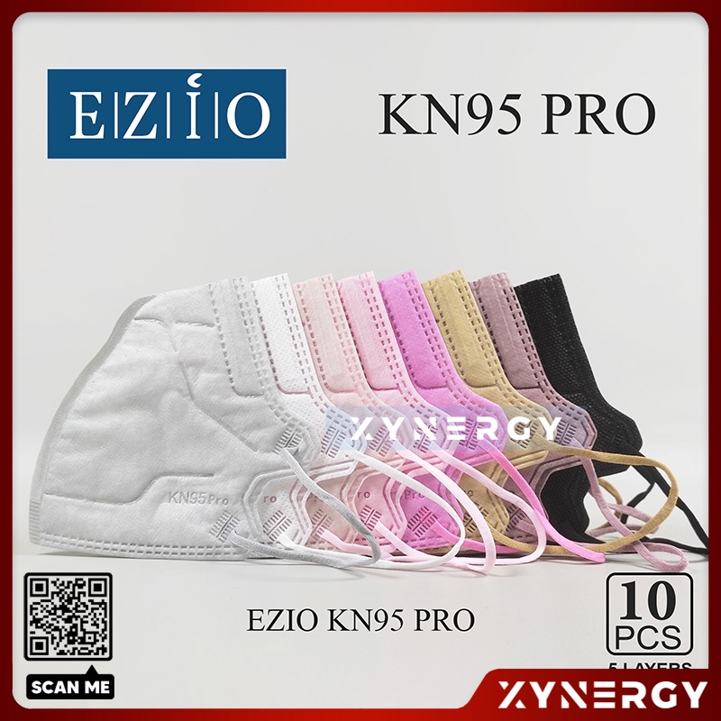 Masker Ezio KN95 Pro Masker Non Medis Sekali Pakai