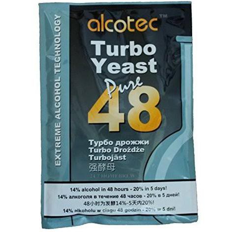 

alcotec 48 turbo yeast 135gr - fruit and grain